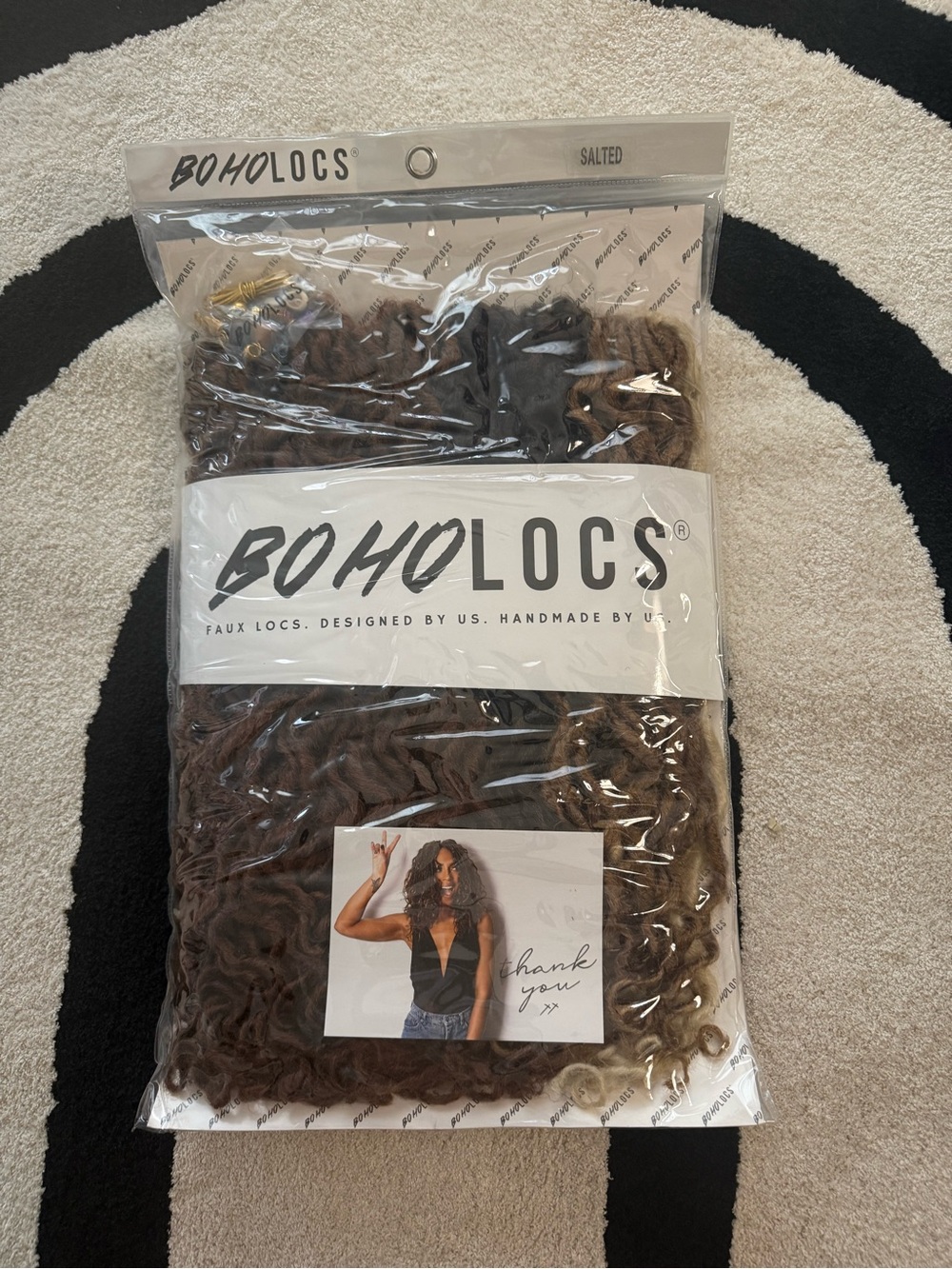 BOHOLOCS Salted Faux Locs - Brand New in package
